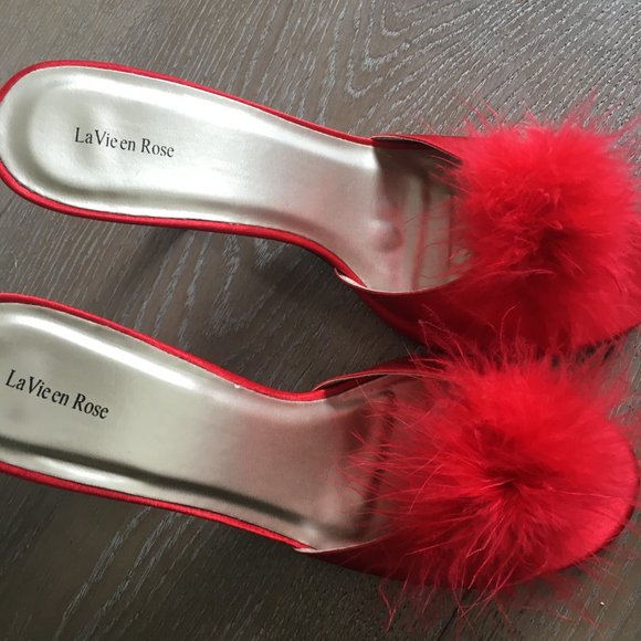 Sexy Red Slippers - Picture 3 of 3